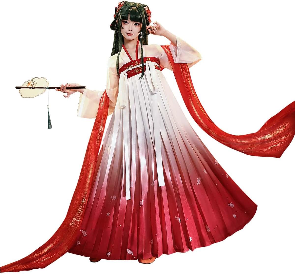 りん様 YYSMUPILE] 薬屋のひとりごと マオマオ コスプレ衣装 髪飾り付き